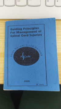 guiding principles for management of spinal cord injuries