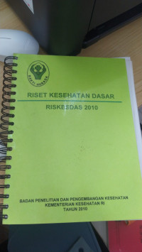 riset kesehatan dasar