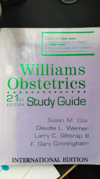 Williams Obtetrics Study Guide