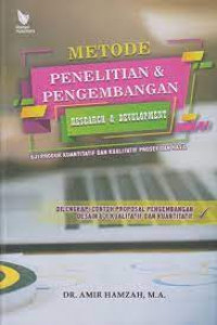 Metode Penelitian & Pengembangan